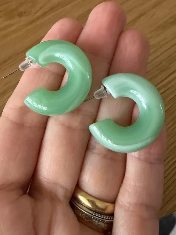 Brincos verde menta – photo 2